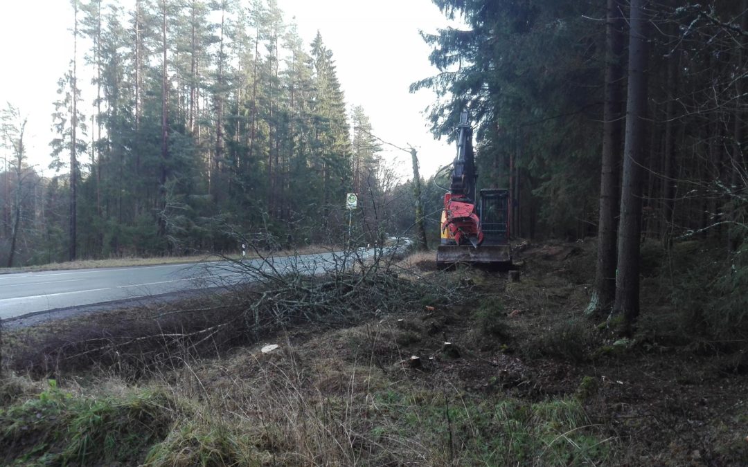 Maßnahmenbeginn Geh- und Radweg Selb – Silberbach